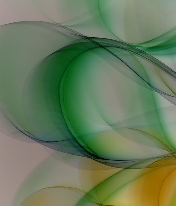 Abstract wave of mustard yellow energy symbolizing vitality.